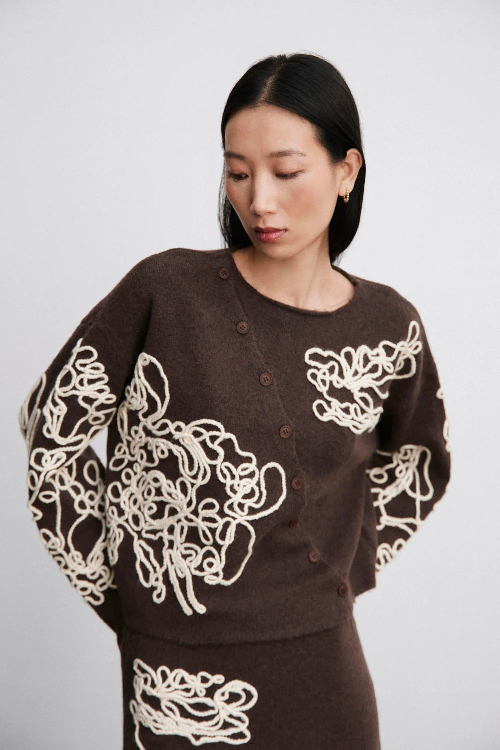Erias Cardigan Mus & Bombon