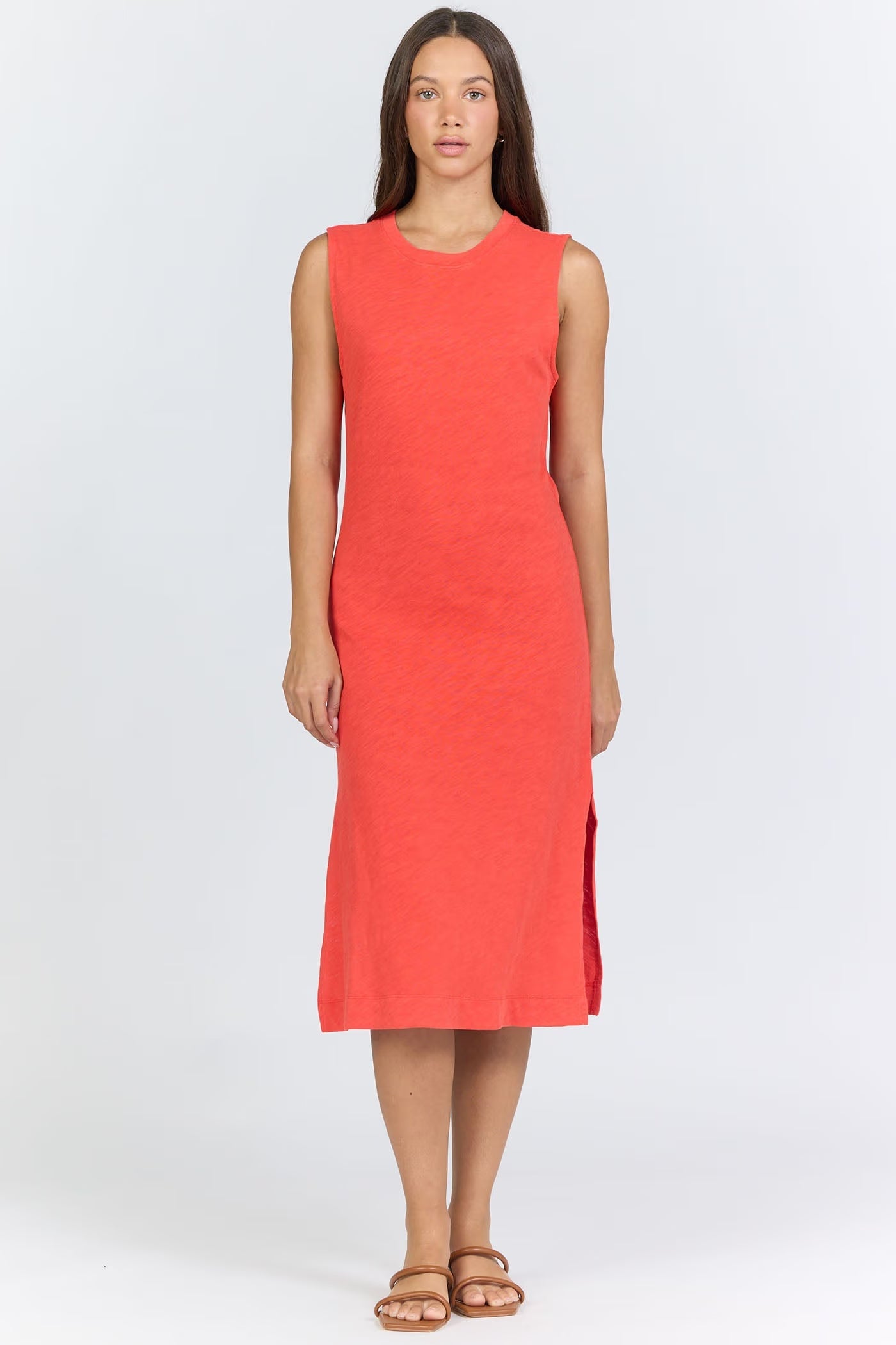 Strada Midi Sleeveless Dress Dear John
