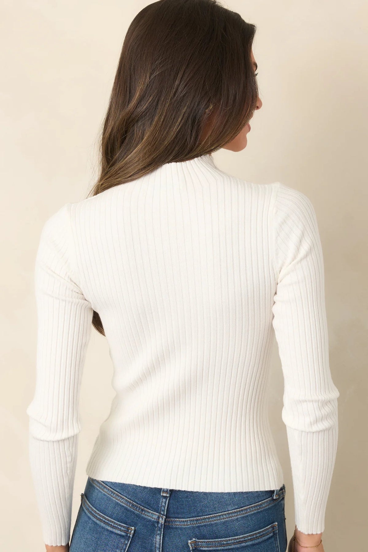 River Mock Neck Sweater Astrid