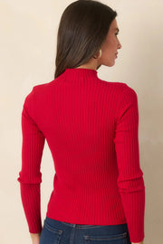 River Mock Neck Sweater Astrid