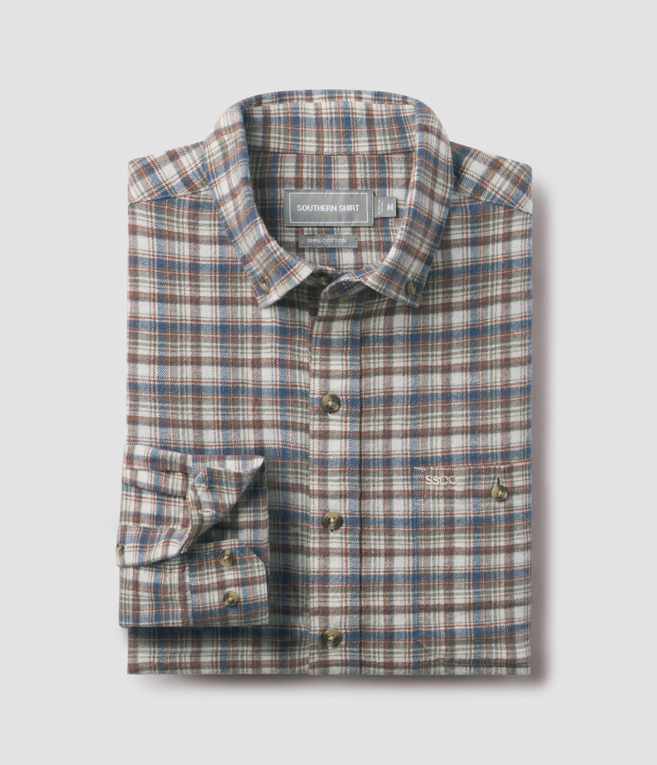 Robinson Washed Flannel | Southern Shirt Co. Southern Shirt Co.