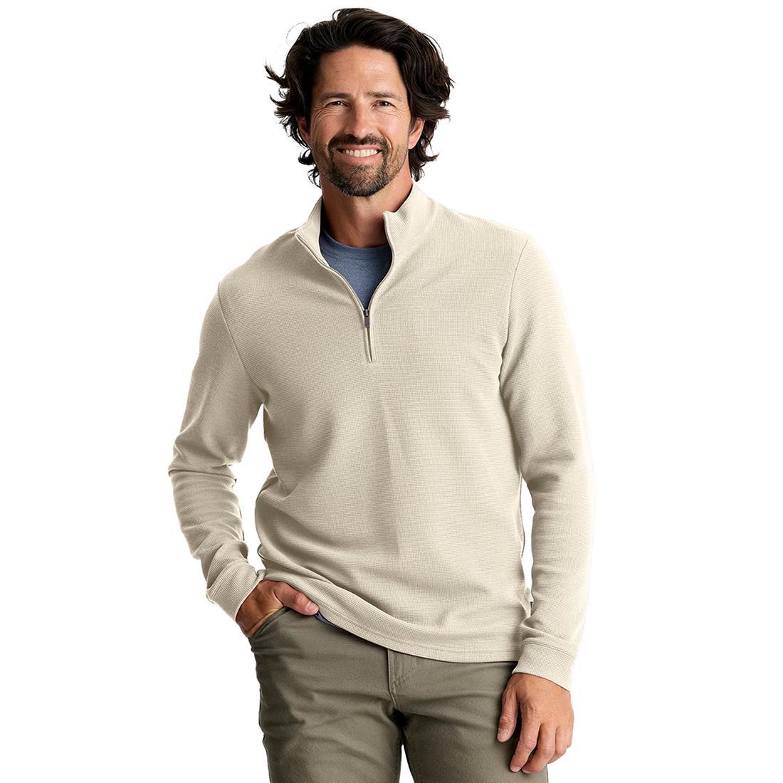 Men's Waffle Quarter Zip