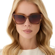 EVIE TAWNY TORTOISE  BROWN GRADIENT Diff Eyewear