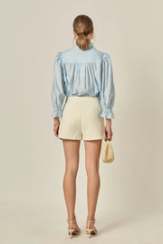 Ruffle Detailed Blouse English Factory