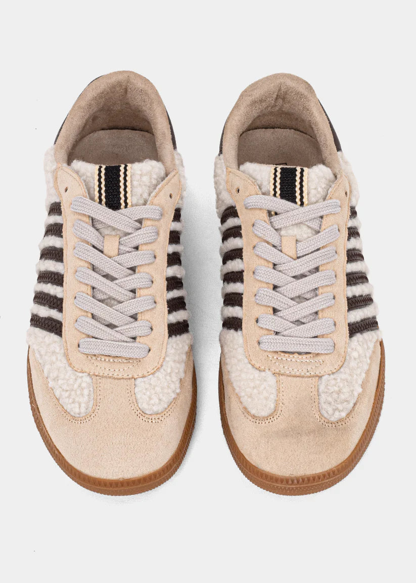Stevie Shearling Sneakers Shu Shop