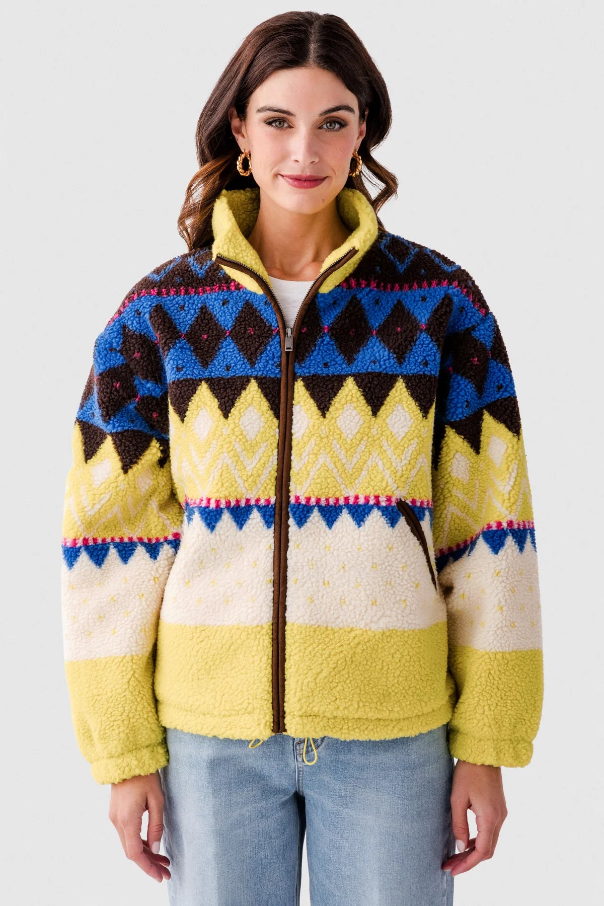 Whistler Sherpa Front-Zip Jacket