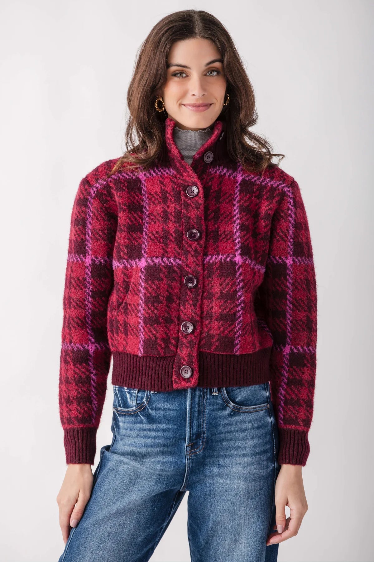 Caesarea Mock Neck Jacket RD Style