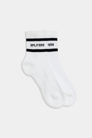 Logo Stripe Quarter Socks | Splits59 Splits59