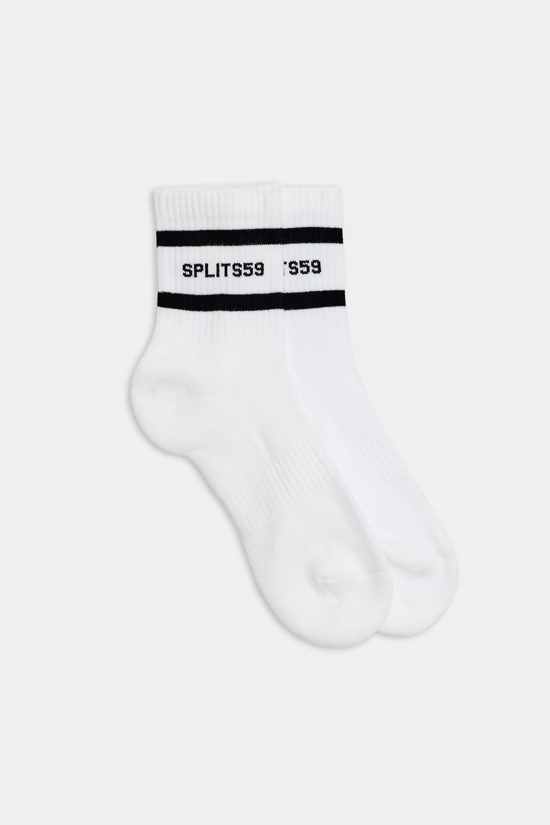 Logo Stripe Quarter Socks | Splits59 Splits59