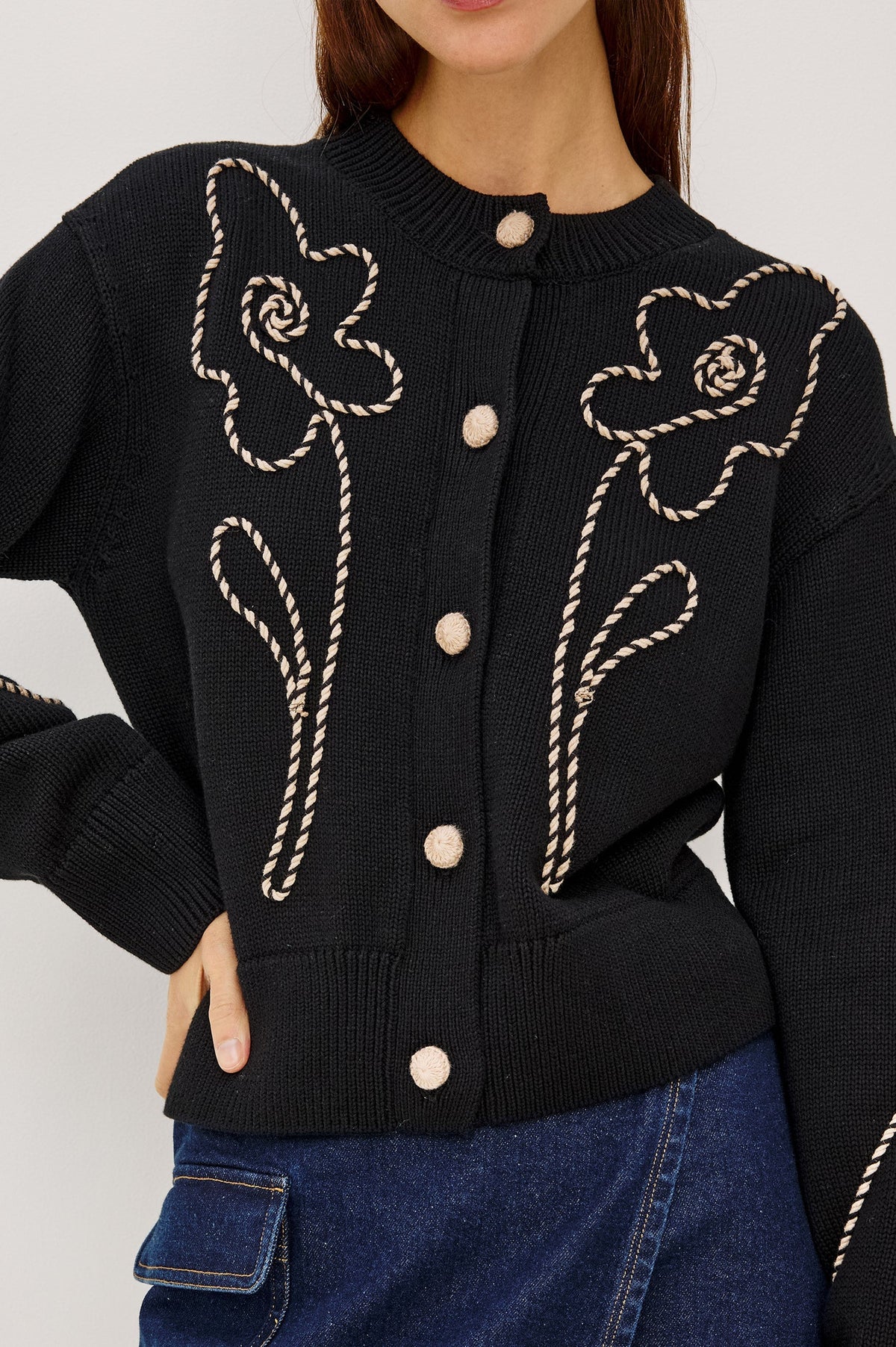 Sybil Cardigan Rails