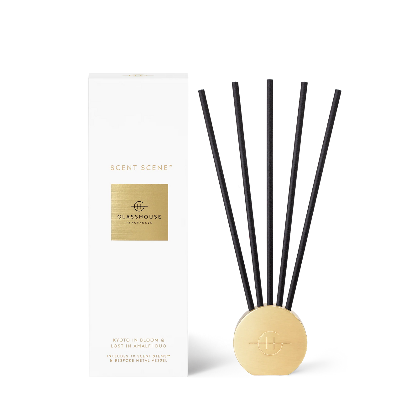 Scent Scene Duo - Lost in Amalfi/Kyoto in Bloom | Glasshouse Fragrances