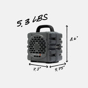Turtlebox Cub Speaker - Grey Turtlebox Audio