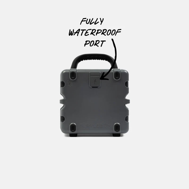 Turtlebox Cub Speaker - Grey Turtlebox Audio