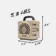 Turtlebox Cub Speaker - Tan Turtlebox Audio
