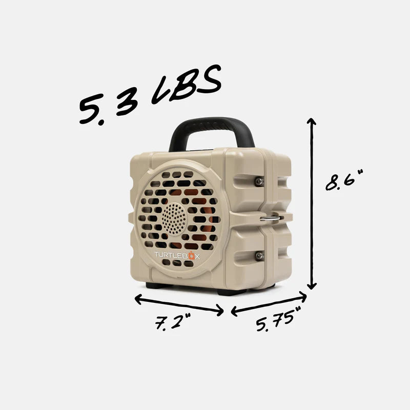 Turtlebox Cub Speaker - Tan Turtlebox Audio
