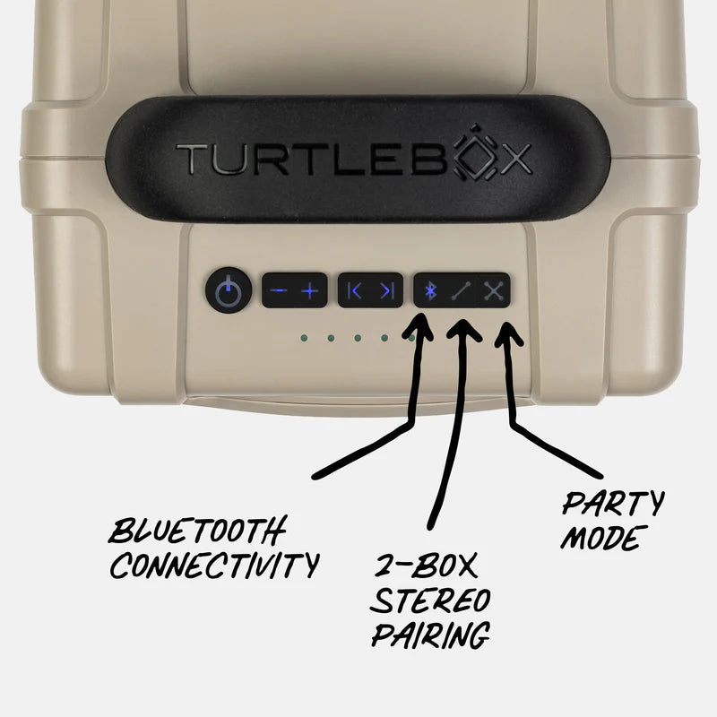 Turtlebox Cub Speaker - Tan Turtlebox Audio