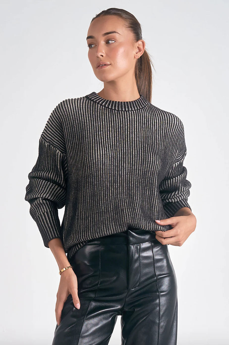 Ribbed Ombre Sweater