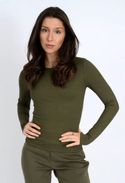 Roxi Ribbed Long Sleeve Top RD Style