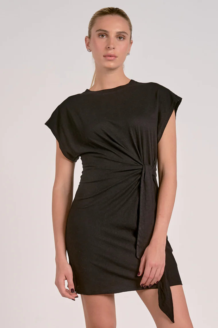 Tie Waist T-Shirt Dress Elan
