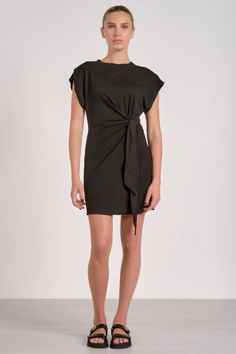 Tie Waist T-Shirt Dress Elan
