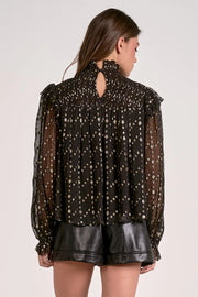Ivy Balloon Sleeve Top Elan
