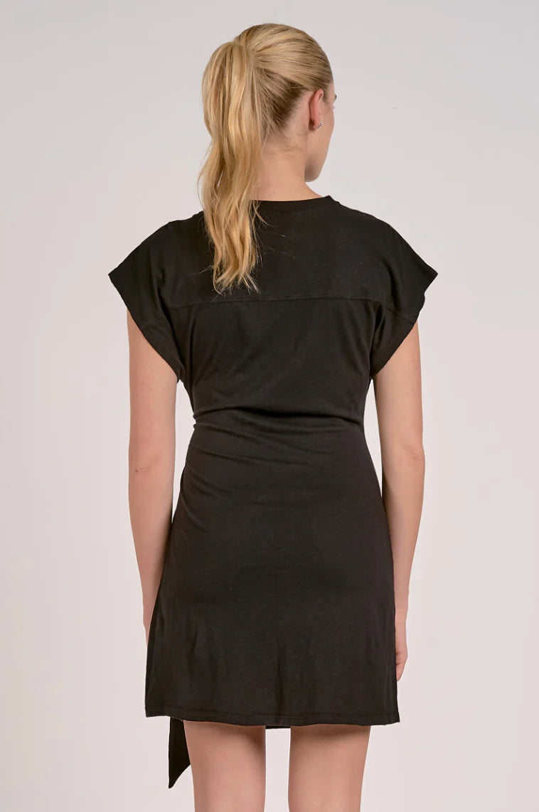 Tie Waist T-Shirt Dress Elan