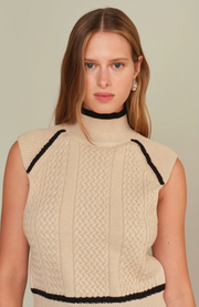 Joe Turtleneck Vest Deluc