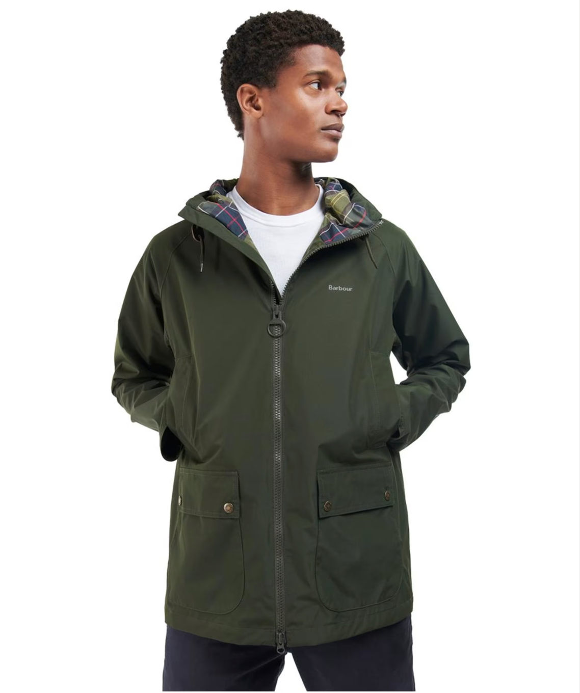 MENS HOODED DOMUS JACKET Barbour