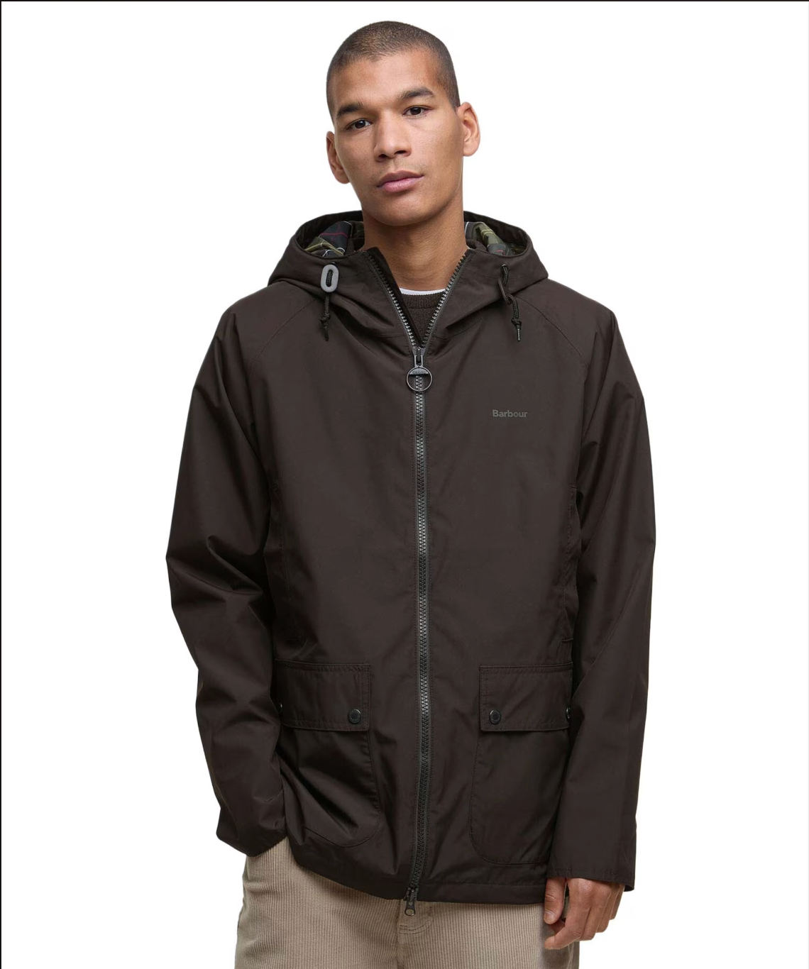 MENS HOODED DOMUS JACKET Barbour