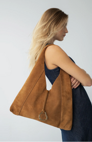 Malin Suede Hobo Bag Dolce Vita