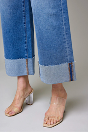 Nori Cuffed High Rise Jeans Hidden Jeans