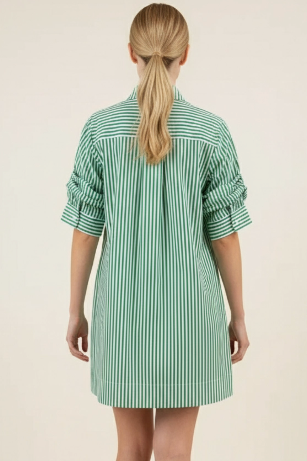 Stripe Button Down Mini Dress Pinch