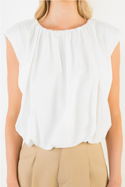 Sleeveless Bubble Top THML