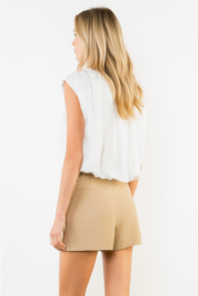 Sleeveless Bubble Top THML