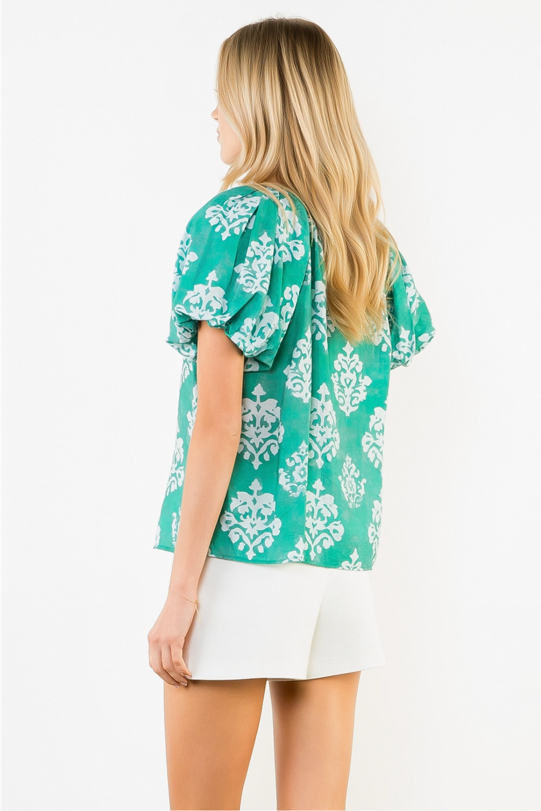 Bubble Sleeve Top THML