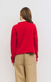 Raw Hem Button-Down Cardigan Mod Ref