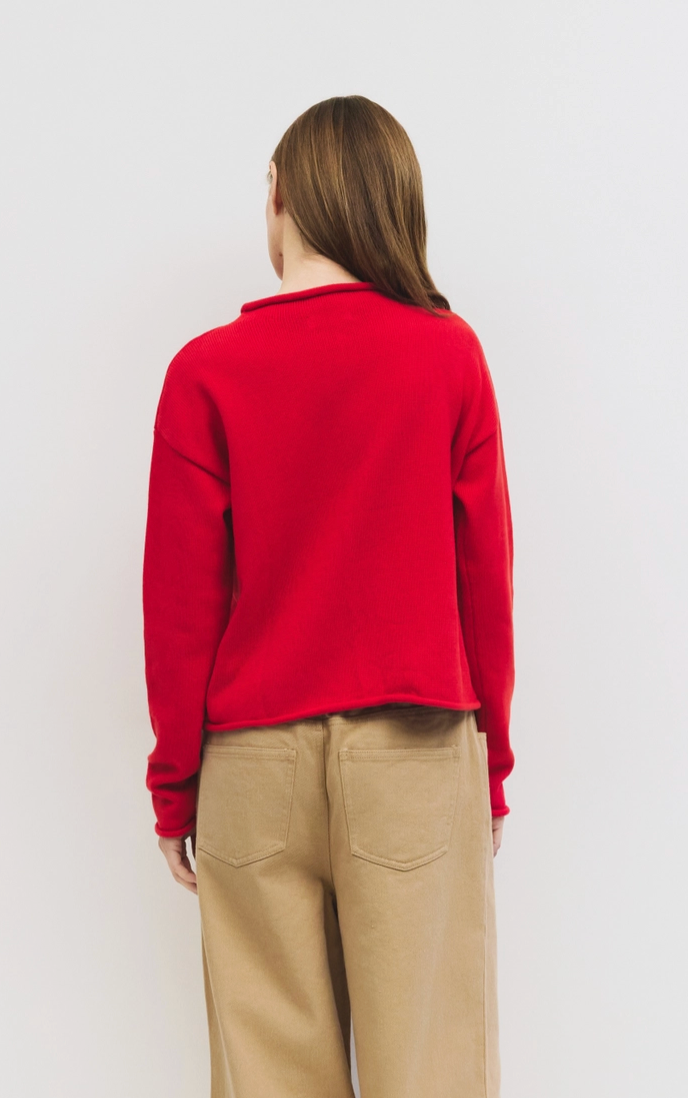 Raw Hem Button-Down Cardigan Mod Ref