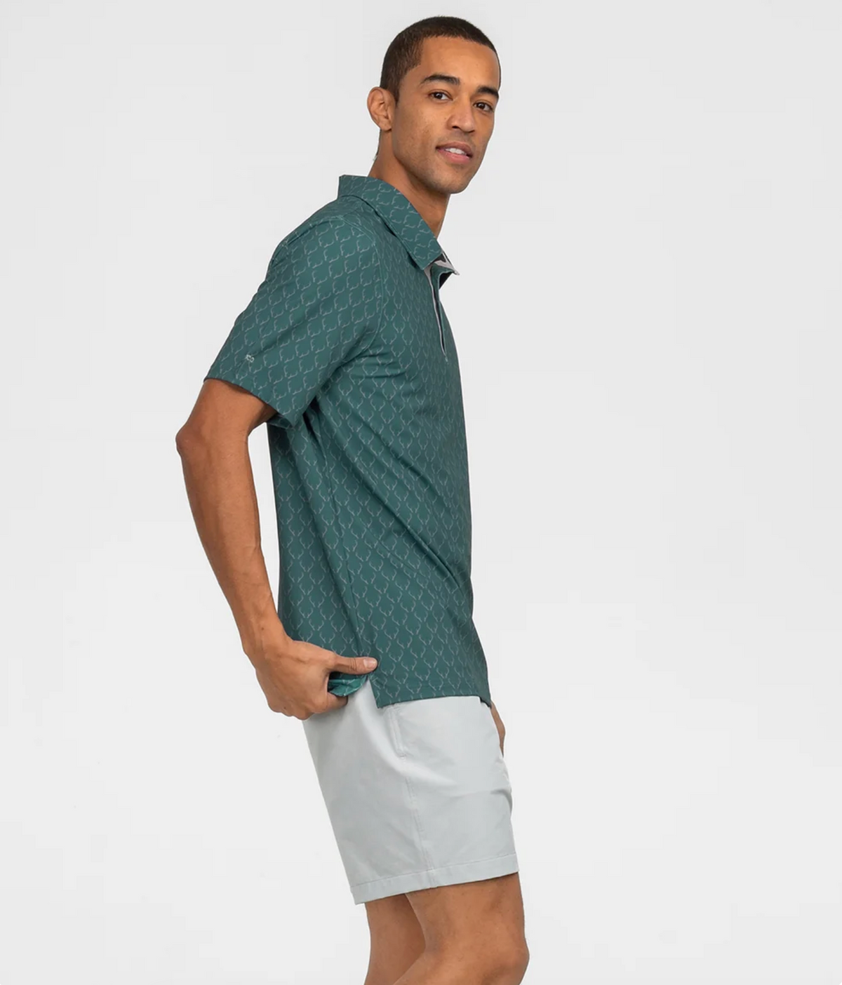 LOVE OF THE HUNT PRINTED POLO Southern Shirt Co.