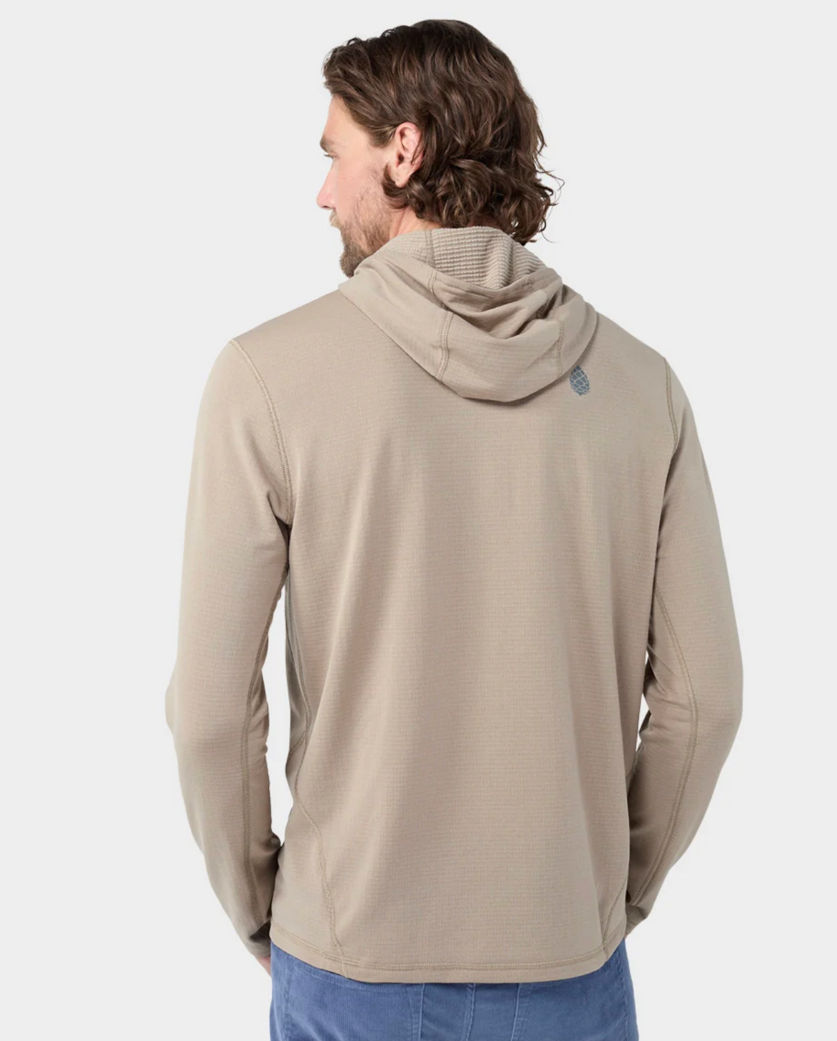 Men's Trax Power Grid Half Zip Hoodie Stio