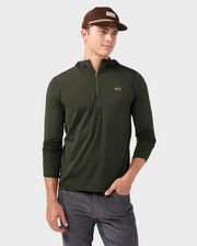 Men's Trax Power Grid Half Zip Hoodie Stio