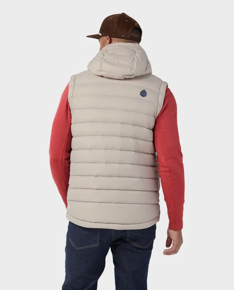 Men's Hometown Down Hooded Vest Stio