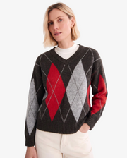 Elowen V-Neck Sweater Mus & Bombon