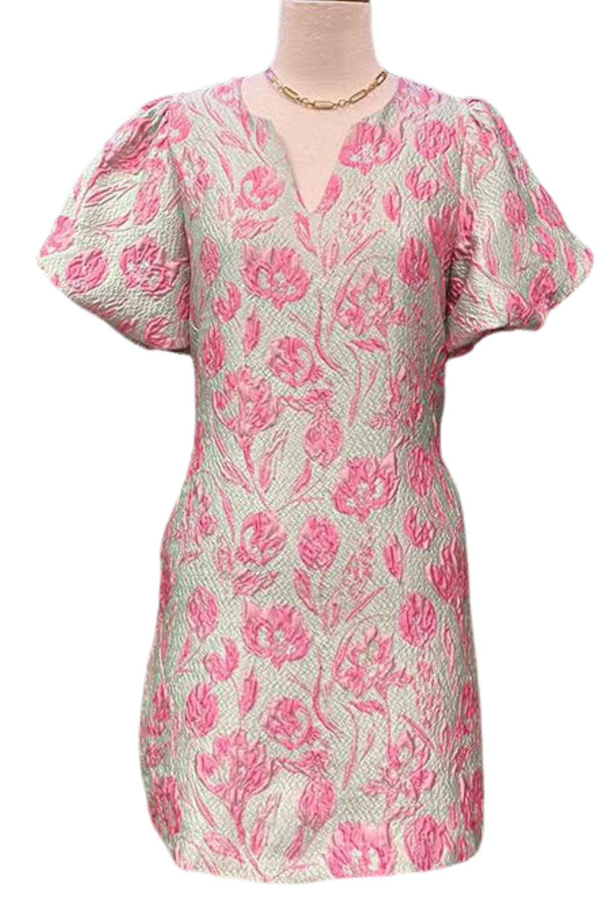 Lottie Metallic Mini Dress Entro