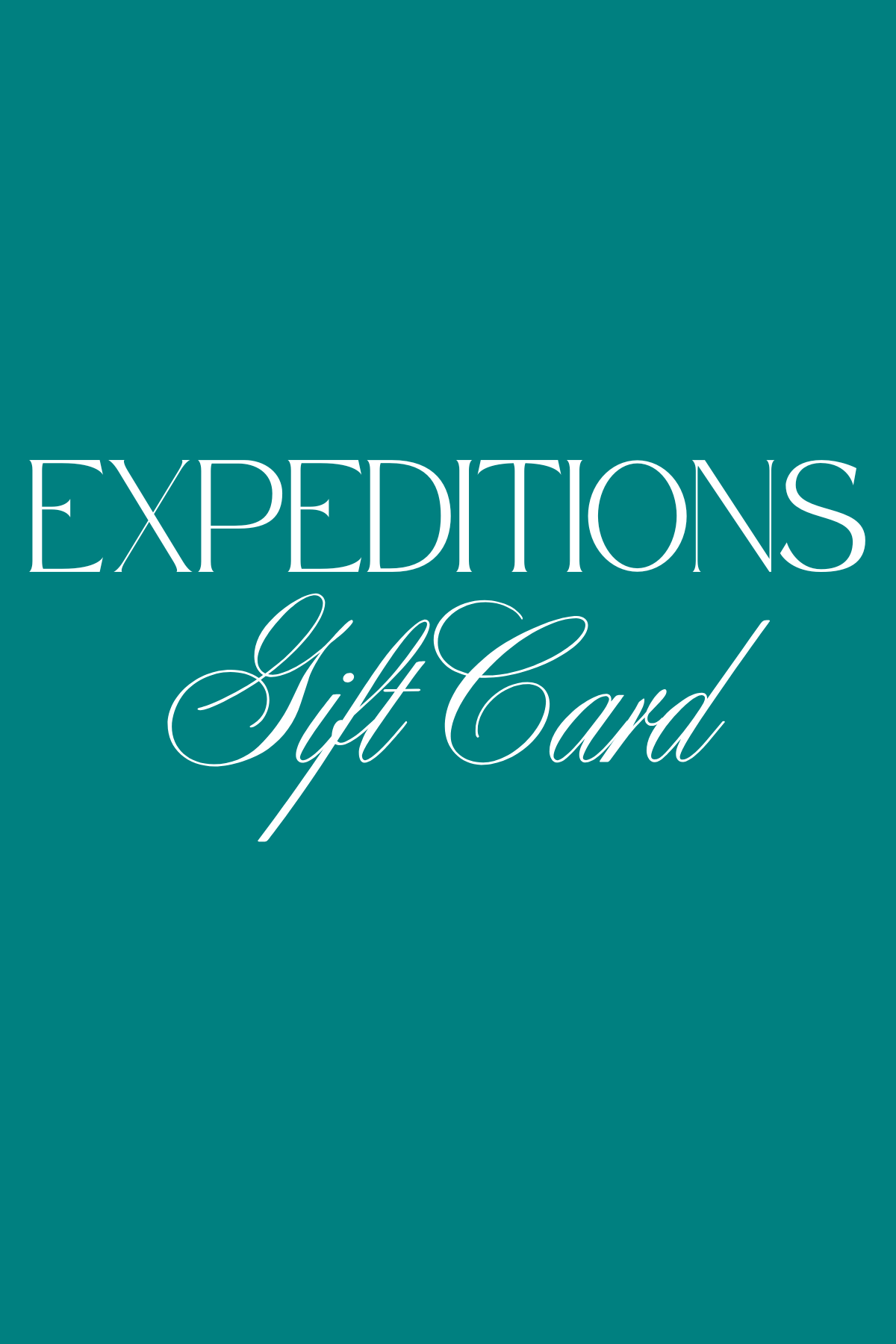 Gift Card Shop Expeditions