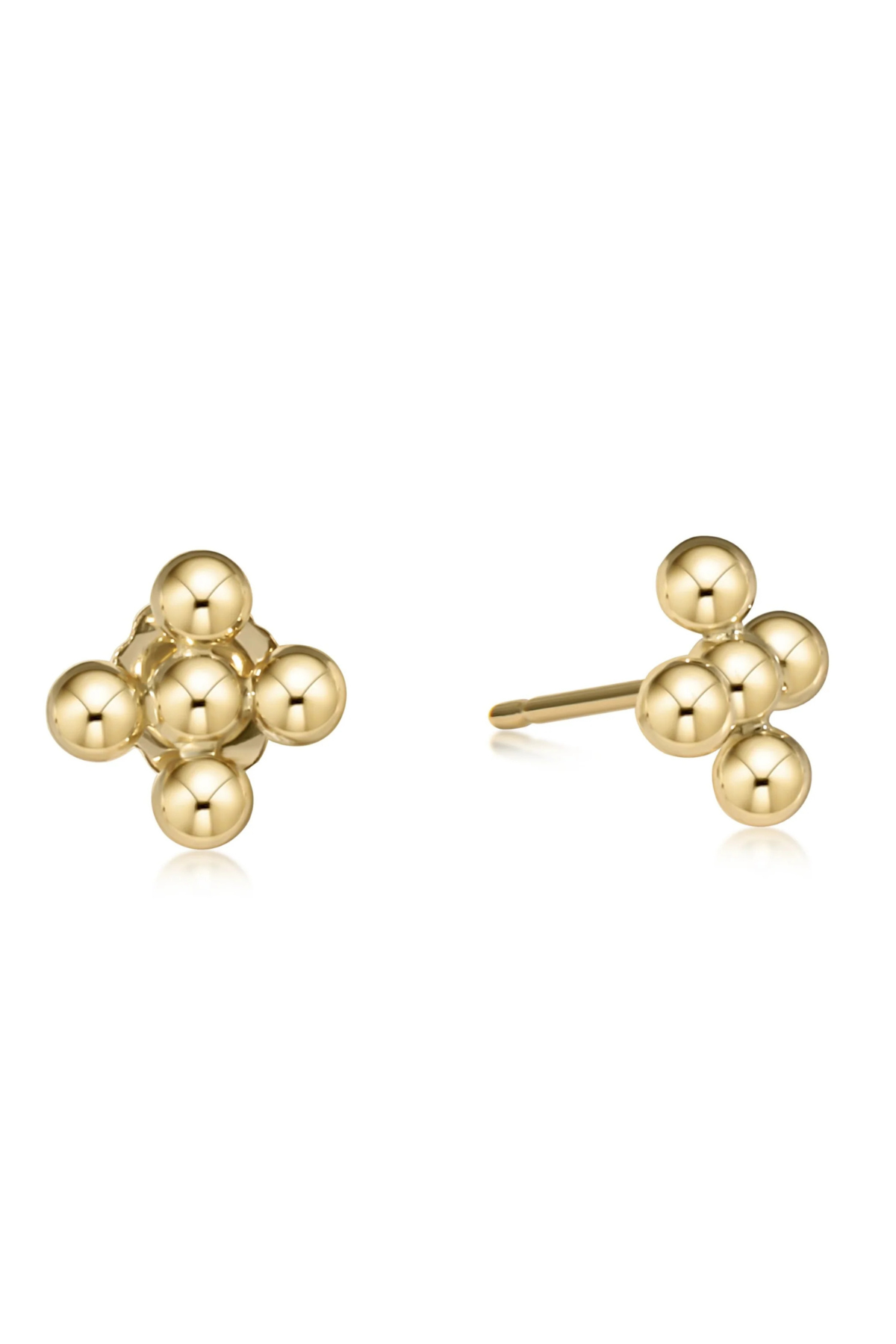CLASSIC BEADED SIG CROSS STUD 3MM BEAD Shop Expeditions
