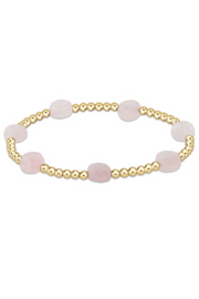 ADMIRE GOLD 3MM BEAD BRACELET PK OPAL enewton