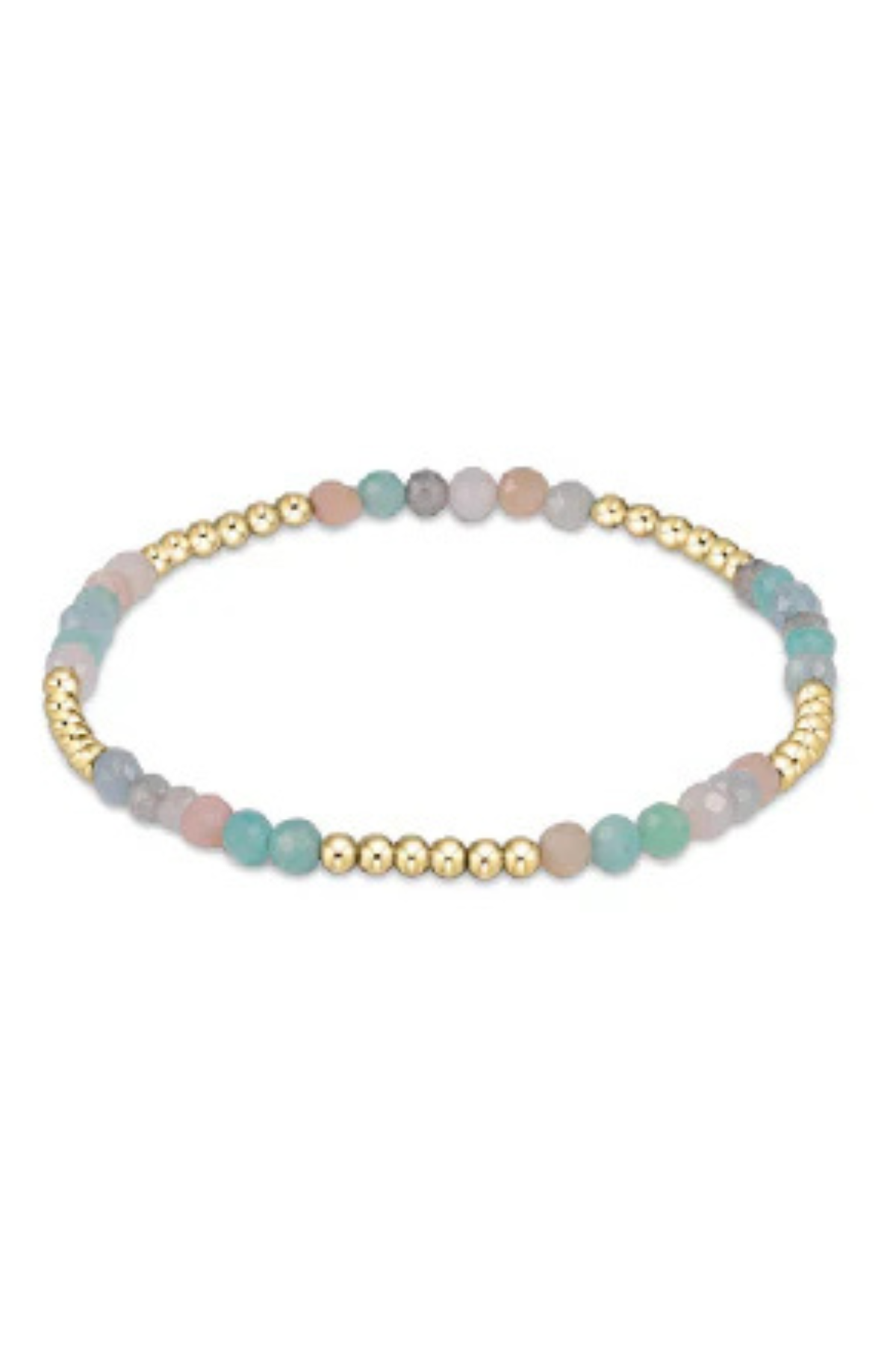 Blissful Pattern 2.5mm Bead Bracelet - Hot Mess Spring 2025 | enewton enewton