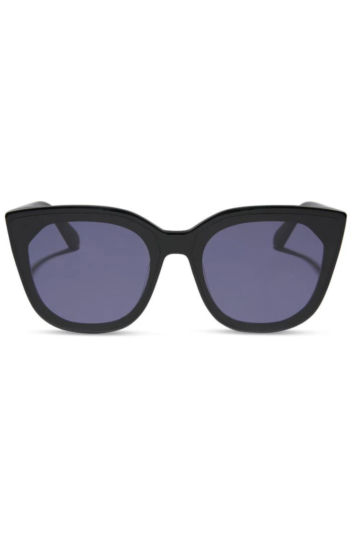 Gjelina Cat Eye Sunglasses in Black Midnight | Diff Eyewear Diff Eyewear