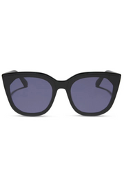 Gjelina Cat Eye Sunglasses in Black Midnight | Diff Eyewear Diff Eyewear