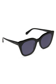 Gjelina Cat Eye Sunglasses in Black Midnight | Diff Eyewear Diff Eyewear